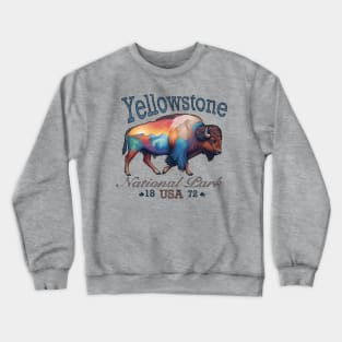 Yellowstone Bison Crewneck Sweatshirt